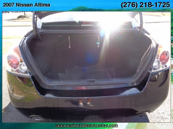 2007 Nissan Altima 2.5 for sale in Martinsville, VA – photo 19