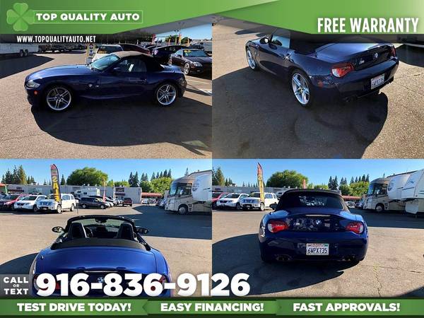 2006 BMW *M* *Models* *M* Convertible for only $18,995 or $391 per... for sale in Rancho Cordova, CA – photo 4