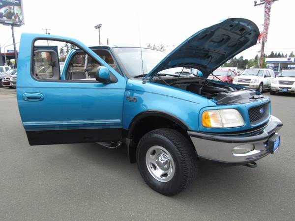 1997 Ford F-150 Supercab 4X4 XLT SKY BLUE 139K SUPER CLEAN WOW ! for sale in Milwaukie, OR – photo 22