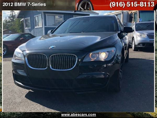 2012 BMW 7-Series 4dr Sdn 750i RWD for sale in Sacramento , CA