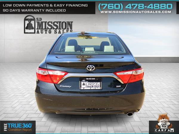2016 Toyota Camry XLE FOR ONLY 304/mo! - - by dealer for sale in Vista, CA – photo 7