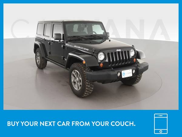 2013 Jeep Wrangler Unlimited Rubicon Sport Utility 4D suv Black for sale in San Marcos, TX – photo 12
