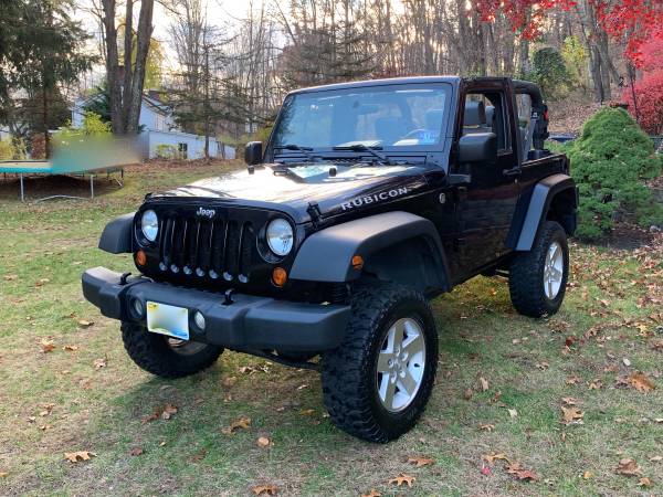Lifted 2007 Black Jeep Wrangler Rubicon - Spotless - cars & trucks -... for sale in Butler, NY – photo 2