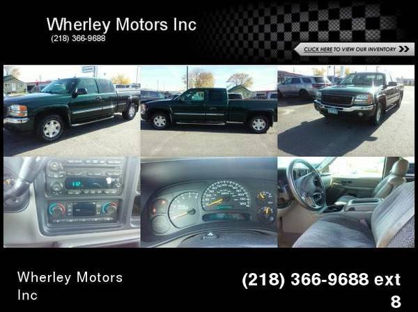 2005 GMC Sierra 1500 SLT for sale in International Falls, ON