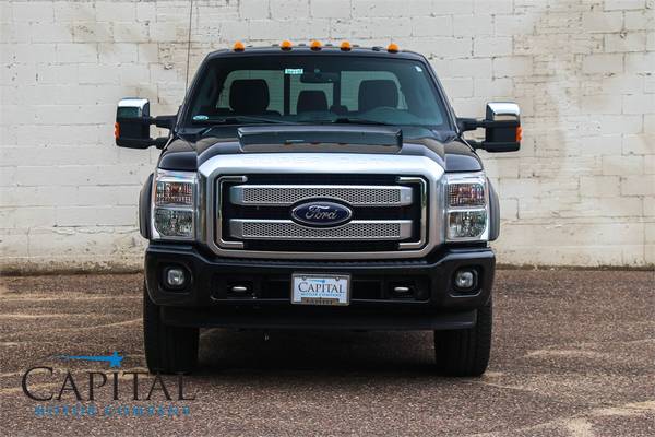 F350 Platinum Super Duty Diesel w/Nav, Heated/Cooled Seats, etc! Only for sale in Eau Claire, MN – photo 8