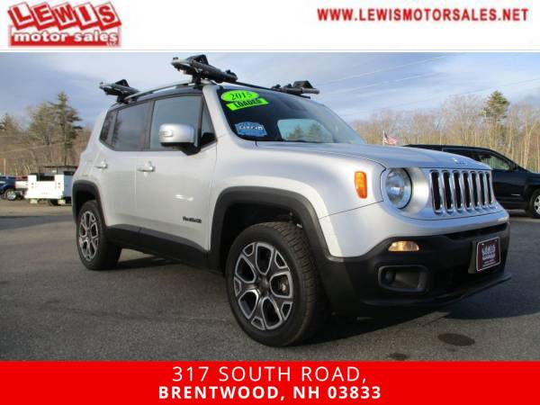 2015 Jeep Renegade 4x4 4WD Limited Heated Leather Back Up Cam SUV for sale in Brentwood, MA