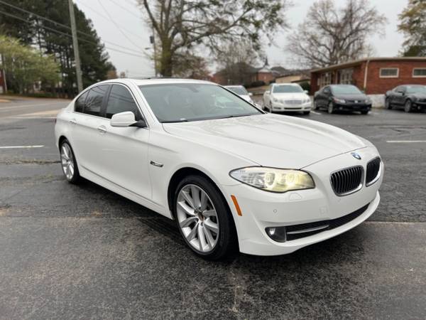 2013 BMW 5 Series 4dr Sdn 535i xDrive AWD with Front & rear floor for sale in Cumming, GA – photo 4