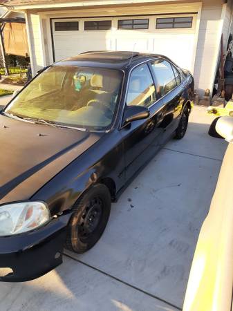96 Honda Civic Starts and Drives for sale in Palmdale, CA