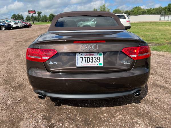 2011 Audi A5 2 0T Quattro Convertible 72, 000 Miles - cars & for sale in Sioux Falls, SD – photo 8