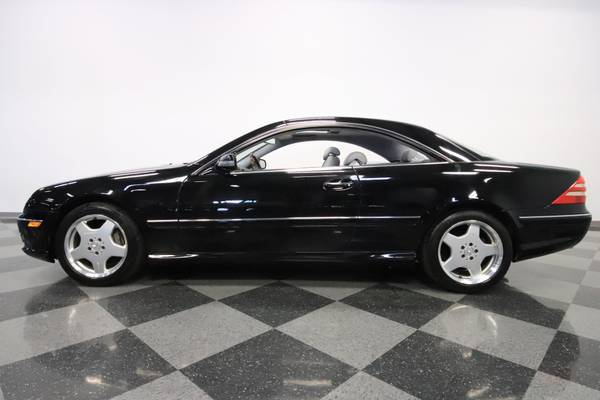2002 Mercedes Benz CL500 Black AMG Sport Wheels - Celebrity Owned -... for sale in Kansas City, IL – photo 2
