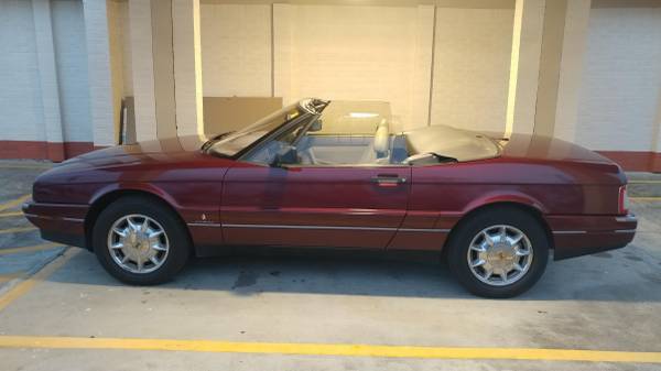 91 Cadillac Allante Convertible - - by dealer for sale in Houston, TX