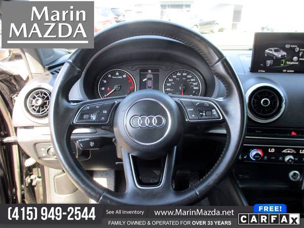 2017 Audi A3 Sedan Premium FOR ONLY $326/mo! - cars & trucks - by... for sale in San Rafael, CA – photo 7