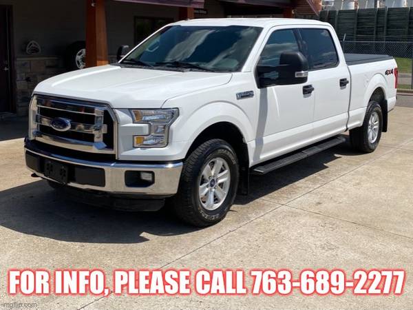 2015 FORD F150 XLT, CREW CAB, 4X4, 5 0 V8 , 161, XXX MILES - cars & for sale in Cambridge, MN – photo 6