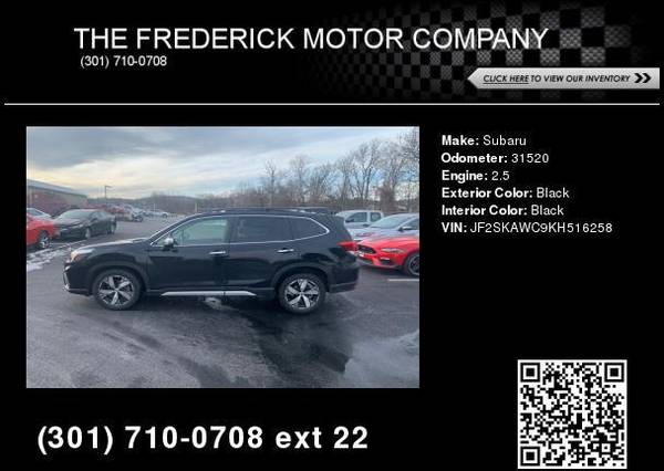 2019 Subaru Forester Touring - - by dealer - vehicle for sale in Frederick, MD