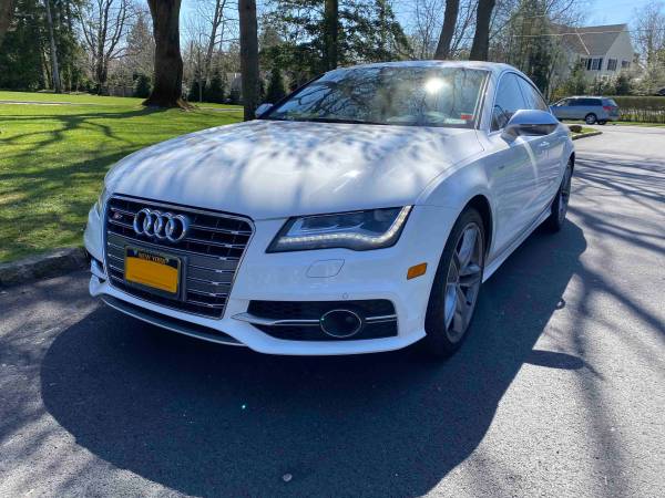 AUDI S7 Ibis White/Lunar Silver for sale in Bronxville, NY
