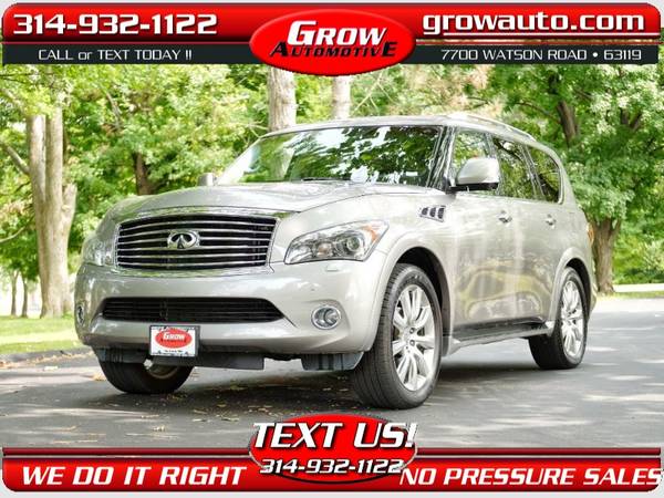 2012 INFINITI QX56 Theater/Deluxe Touring Package - cars & trucks -... for sale in Saint Louis, MO