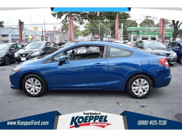 2012 Honda Civic coupe LX - blue for sale in Woodside, NY – photo 7