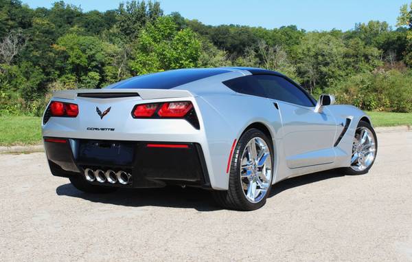 2016 Corvette coupe, Blade Silver, Z51, auto, only 13K miles! for sale in Janesville, IL – photo 4