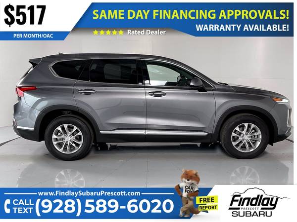 517/mo - 2019 Hyundai Santa Fe SEL - - by dealer for sale in Prescott, AZ – photo 5