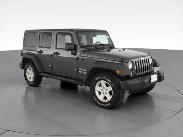 2017 Jeep Wrangler Unlimited Sport S Sport Utility 4D suv Gray - -... for sale in Satellite Beach, FL – photo 15