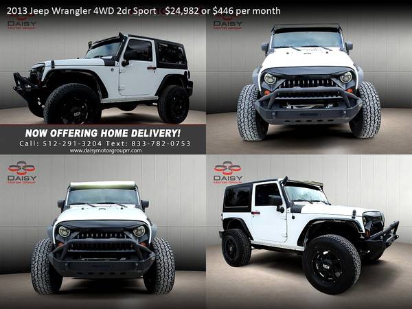 2014 Jeep Wrangler Unlimited 4WDSport 4 WDSport 4-WDSport for only for sale in Round Rock, TX – photo 17