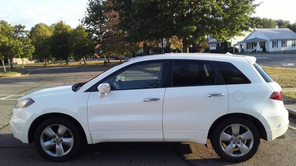 2007 ACURA RDX TECHNOLOGY, WHITE for sale in MANASSAS, District Of Columbia