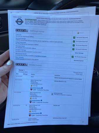 2016 Ford fusion 114 thousand miles for sale in Charleston, SC – photo 16