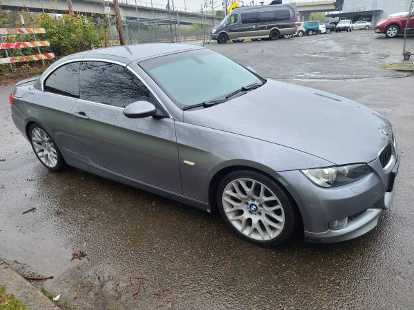 2009 BMW 328i Grey/Brown Hard Top Convertible Rare 6 Speed Manual for sale in Portland, OR – photo 4