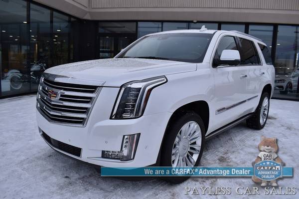 2017 Cadillac Escalade Platinum/4X4/Auto Start/Heated & Cooled for sale in Anchorage, AK