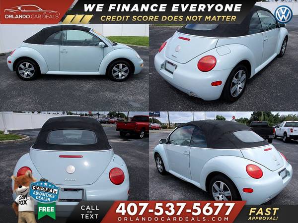 2004 Volkswagen New Beetle GLS Turbo Convertible $700 DOWN DRIVE... for sale in Maitland, FL – photo 3