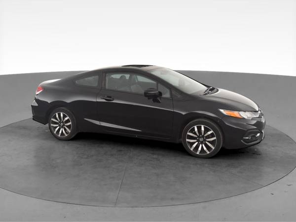 2014 Honda Civic EX-L Coupe 2D coupe Black - FINANCE ONLINE - cars &... for sale in Tulsa, OK – photo 14