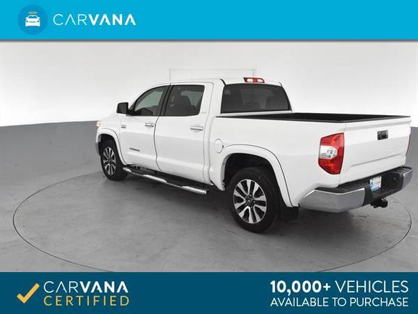2018 Toyota Tundra CrewMax Limited Pickup 4D 5 1/2 ft pickup White - for sale in Carrollton, TX – photo 8