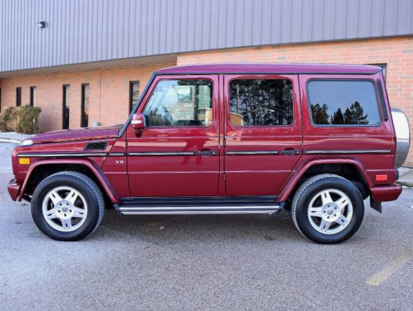 2003 MERCEDES G500 4WD ONLY 53k-MILES 1-OWNER NAV RED/BLK for sale in Elgin, IL – photo 5