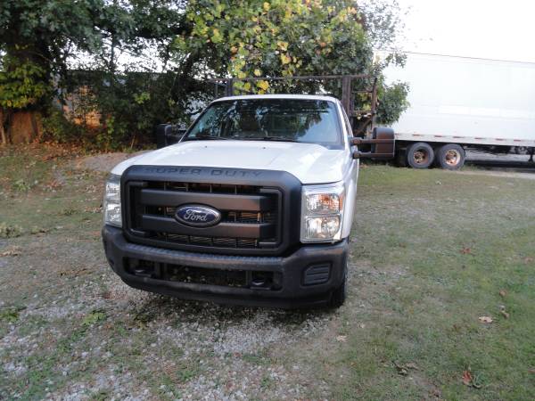 2015 F250 RUST FREE WORK TRUCK, V8, WITH LATHER RACK for sale in TALLMADGE, NY – photo 2