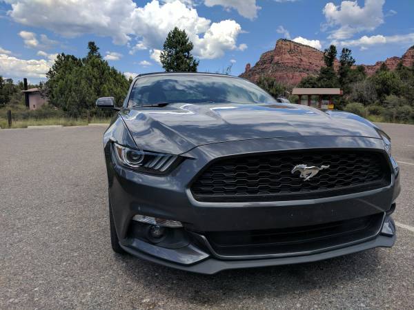 2016 V6 Mustang Grey Convertible 51218 Miles for sale in Chandler, AZ – photo 2
