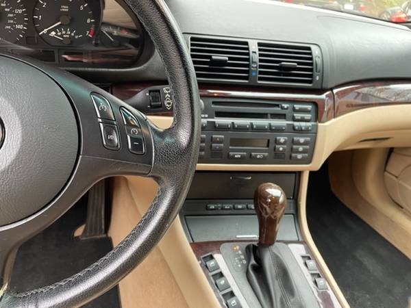 BMW 325 Convertible black with tan for sale in Apex, NC – photo 4