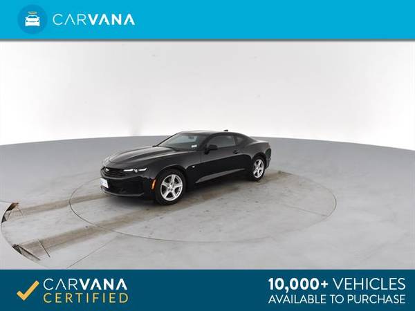 2019 Chevy Chevrolet Camaro LT Coupe 2D coupe BLACK - FINANCE ONLINE for sale in Edroy, TX – photo 6