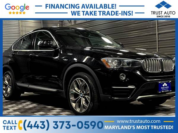 2016 BMW X4 xDrive28i AWD Luxury SUV wXlinePremium Pkg - cars & for sale in Sykesville, MD – photo 4