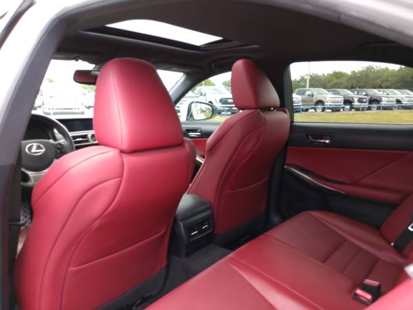 2015 LEXUS IS 250 RED LEATHER SEATS 24K MILE $3000 DOWN WE FINANCE ALL for sale in Pompano Beach, FL – photo 12