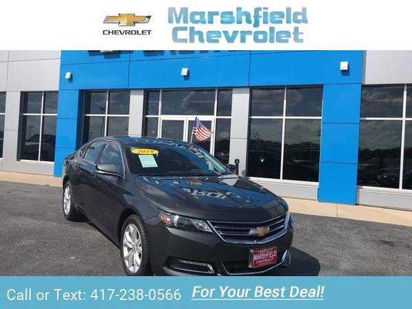 2019 Chevy Chevrolet Impala LT sedan Nightfall Gray Metallic for sale in Marshfield, MO