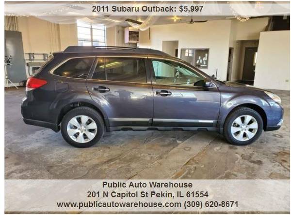 2011 SUBARU OUTBACK 2.5I LIMITED - SOLD!!! - cars & trucks - by... for sale in Pekin, IL – photo 2