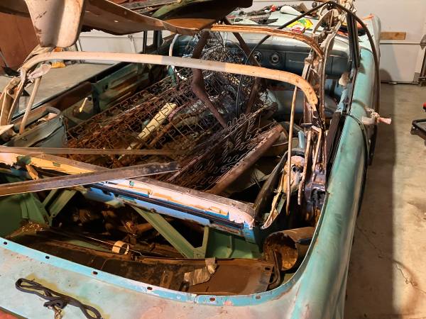 1955 Ford Skyliner Convertible (restoration project) for sale in Lakeside, MT – photo 8