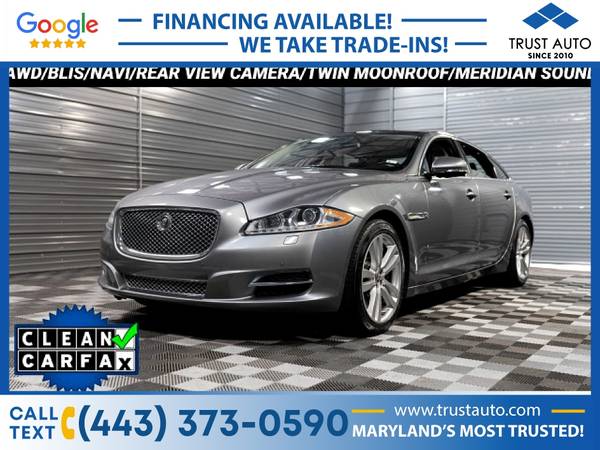 2013 Jaguar XJ XJL Portfolio AWD Luxury Sedan - - by for sale in Sykesville, MD