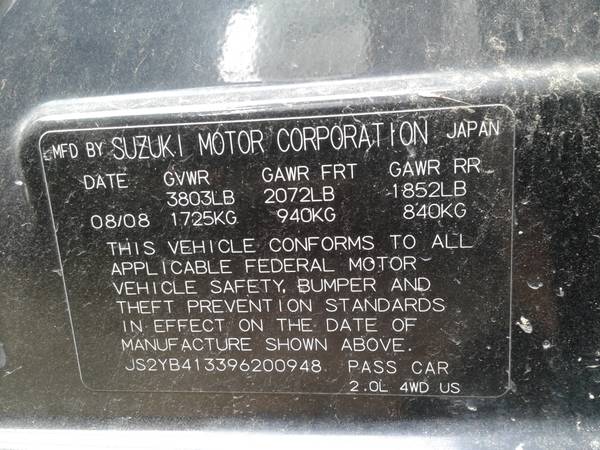2009 Suzuki SX4 (Read Ad ) for sale in Fort Worth, TX – photo 5