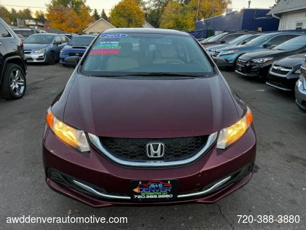 2015 Honda Civic LX 4dr Sedan CVT Every car purchase comes with 3 for sale in Englewood, CO – photo 5