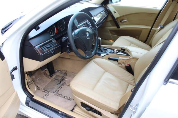 2005 BMW 525i E60 Alpine White Tan Leather Clean Title Smogged for sale in Covina, CA – photo 10