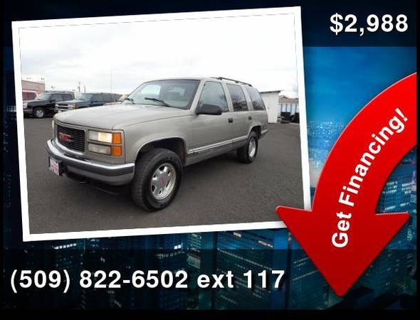 1999 GMC Yukon SLT Buy Here Pay Here - cars & trucks - by dealer -... for sale in Yakima, WA