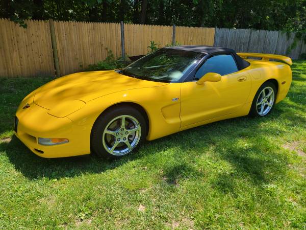 2002 chevy corvette convertible millennium yellow very rare - cars & for sale in Dracut, MA – photo 11