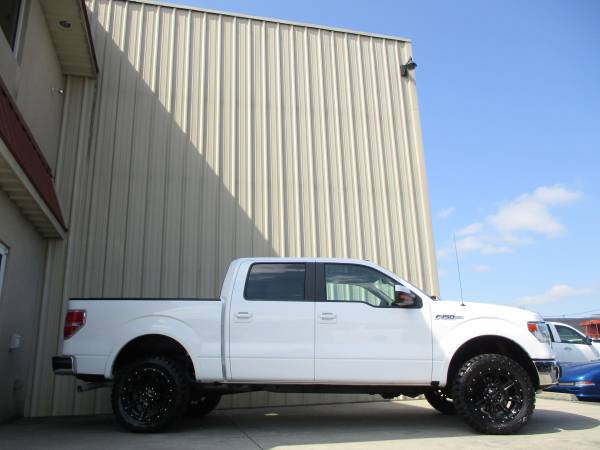 LIFTED 5.0L 2014 FORD F-150 LARIAT 4X4 *LOADED* NEW 33X12.50 MTs CLEAN for sale in KERNERSVILLE, NC – photo 2
