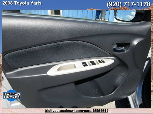 2008 TOYOTA YARIS BASE 4DR SEDAN 4A Family owned since 1971 - cars & for sale in MENASHA, WI – photo 17